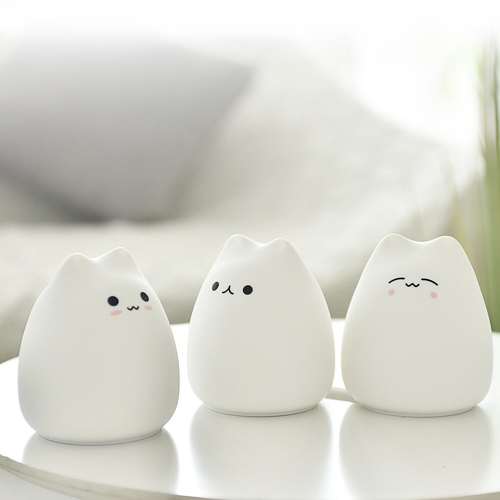 Cute Cat Shaped LED Night Lights