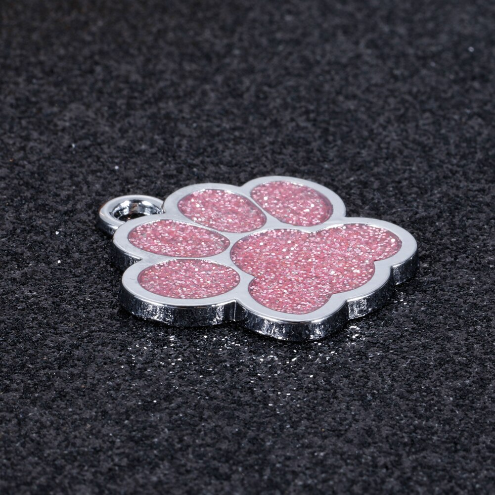 Paw Shaped Personalized Pet ID Tag